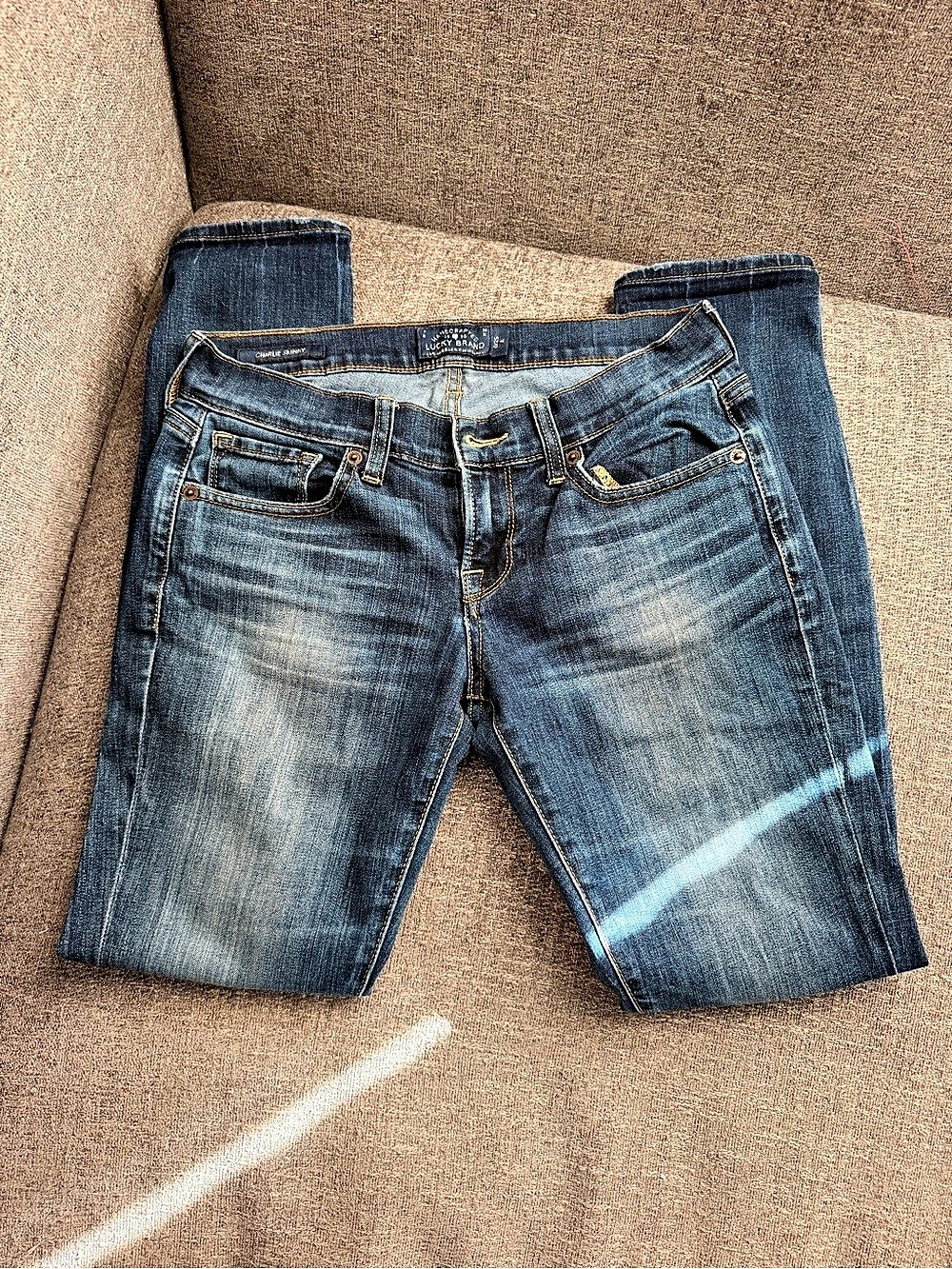Lucky Brand Charlie Skinny Jeans